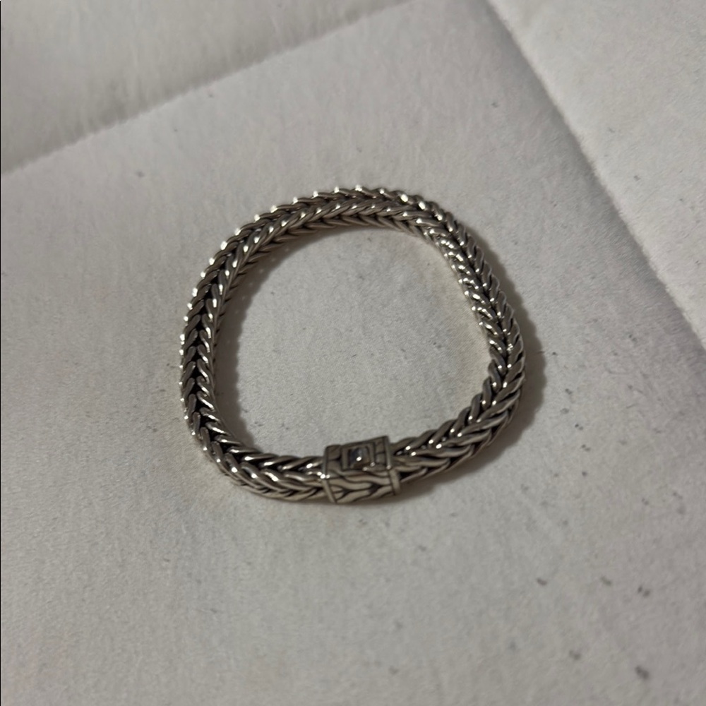 Silver Braided John Hardy Bracelet - image 2